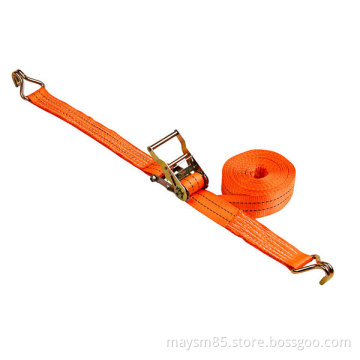 2t 2000kg Ratchet tie down Polyester Cargo Lashing